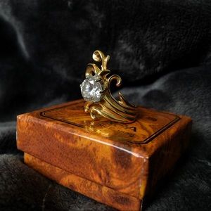 Vintage Gold Plated Ring